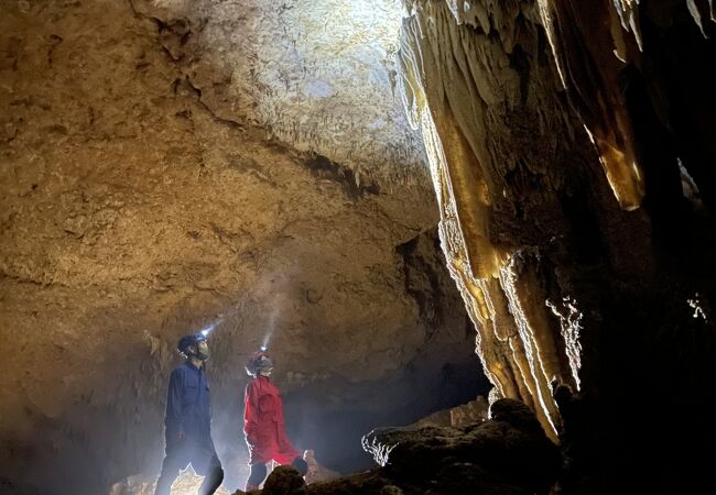 大山水鏡洞(リムストーンケイブ 大蛇洞)