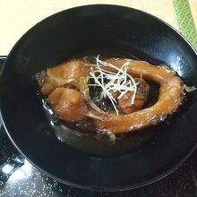 夕食　鯉甘露煮