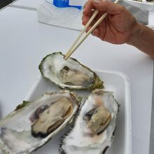 焼き牡蠣。うまかった