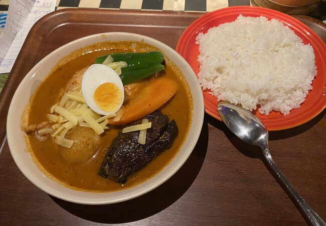 クセになるスープカレー