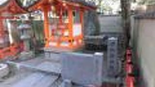 八坂神社本殿の北東にあった末社で、日吉社の隣