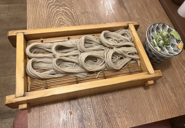 〆のへぎ蕎麦！