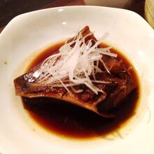 まぐろのカマ煮つけ