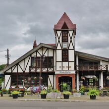 北欧風の駅舎