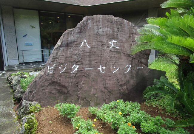 八丈島の自然をわかりやすく展示した施設で、光るキノコも展示されています。