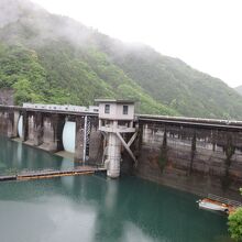 訪問時ダム湖はほぼ満水でした