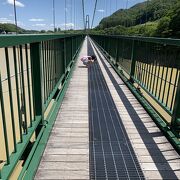 深緑の大吊橋