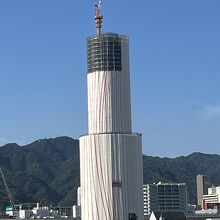 「神戸ポートタワー」は  現在改修工事中