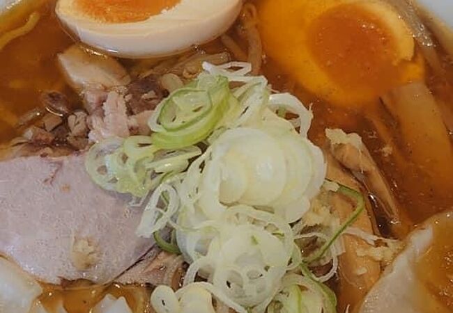 濃厚スープの味噌ラーメン