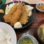 成増駅:ミックスフライ定食