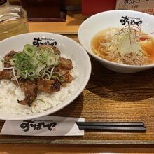 ランチセットです。