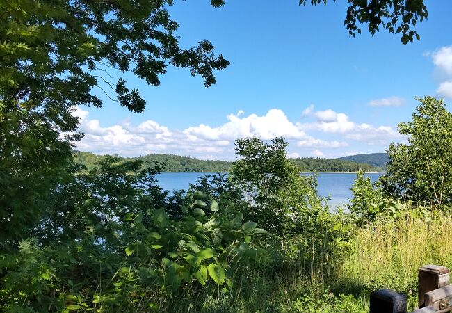 ダムがよく見えるかな