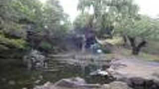 函館山のすそ野の斜面に有る公園です。