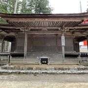 【不動堂】鎌倉初期に建立された仏堂で国宝