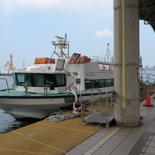 船に向かったのですが、出航間際でした(汗)