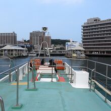 そろそろ唐戸に到着です