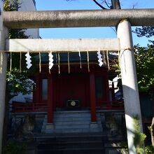 神田神社の中にある魚河岸水神社