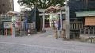 鳥居前の提灯が立派でした