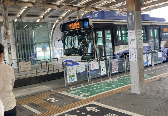 日本で唯一のガイドウェイバス営業路線