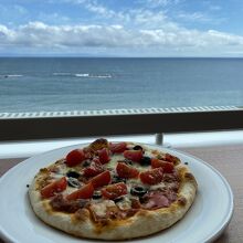 2階カウンターからの眺め