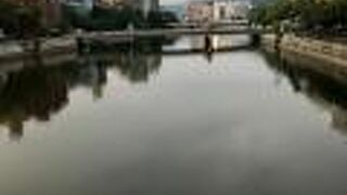 旧太田川から分岐してきた