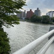 広島デルタを流れる川