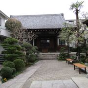 落着いた雰囲気のお寺