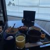 朝食はブッフェスタイルの波音で