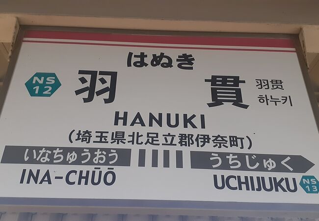 羽貫駅