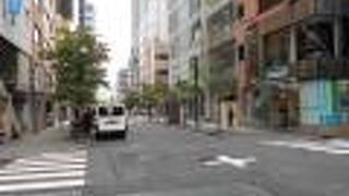 銀座の夜のメインストリート