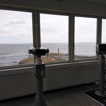 「北方館」から北方領土が見えます。