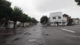 函館どつく前から外国人墓地の方向に登って行く坂道です。