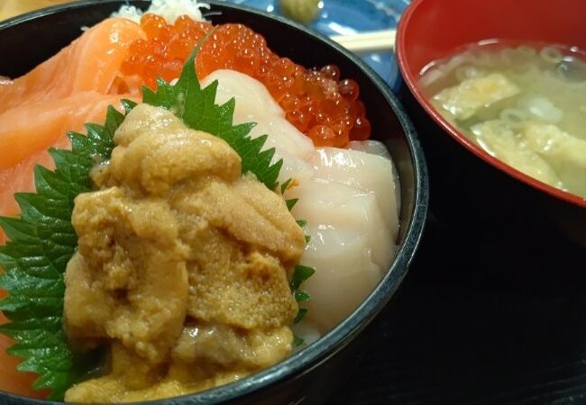 最高の海鮮丼