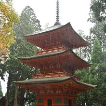 名草神社 三重塔