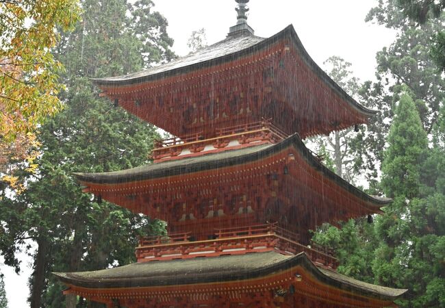 名草神社 三重塔