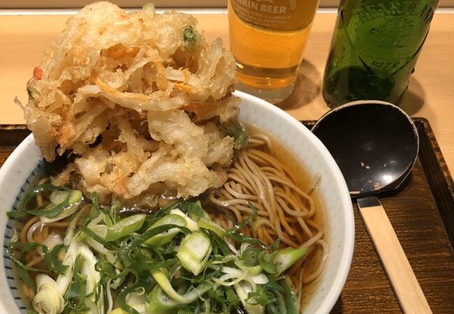 サクッと蕎麦