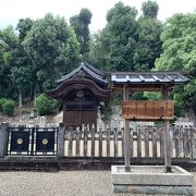 高貴な雰囲気が漂っていました。叡福寺の中にあります。