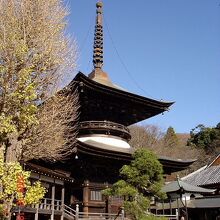 雨引山楽法寺(雨引観音) の多宝塔