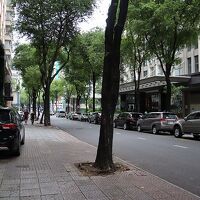 ホテル前は繁華街なので街歩き用です