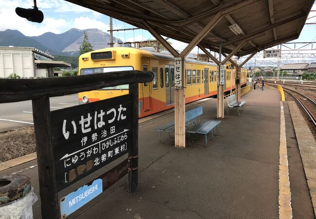 伊勢治田駅（三岐鉄道三岐線）：三岐鉄道北勢線は以外に近い