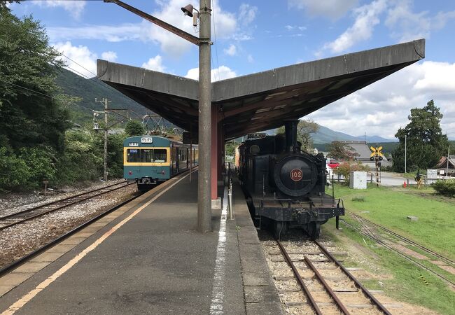 西藤原駅（三岐鉄道三岐線）：終着駅