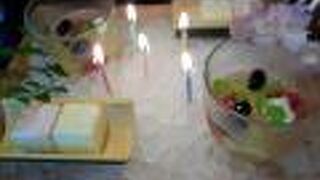 夏のお祝いは楽しい演出