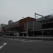 日本の鉄道発祥地の駅