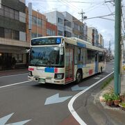 静岡市内をたくさん走る路線バス
