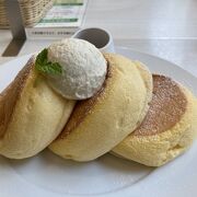 神戸三宮で幸せのパンケーキ！センター街にあります