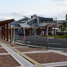 駅前の広場