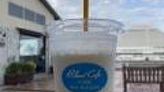 神戸モザイクにあるカフェ！海風を感じながらいただくバナナジュース