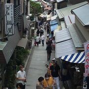 江ノ島神社の参道