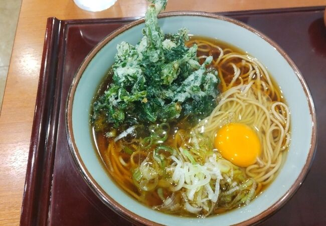 成増駅で本格立ち食いそば