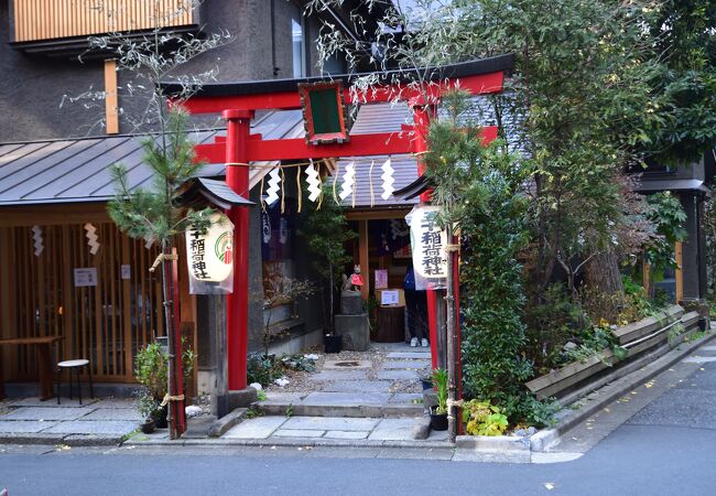 東京の都心にある神社